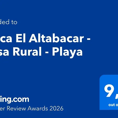El Altabacar - - Playa 別荘 フエンヒロラ